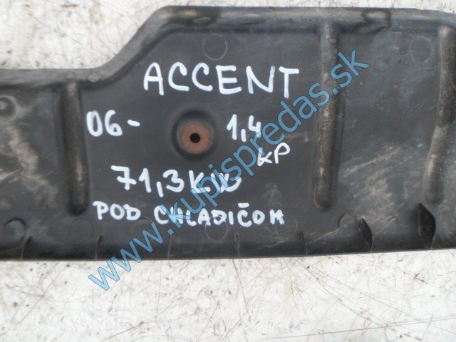 kryt pod motor na hyundai accent 1,4i, 